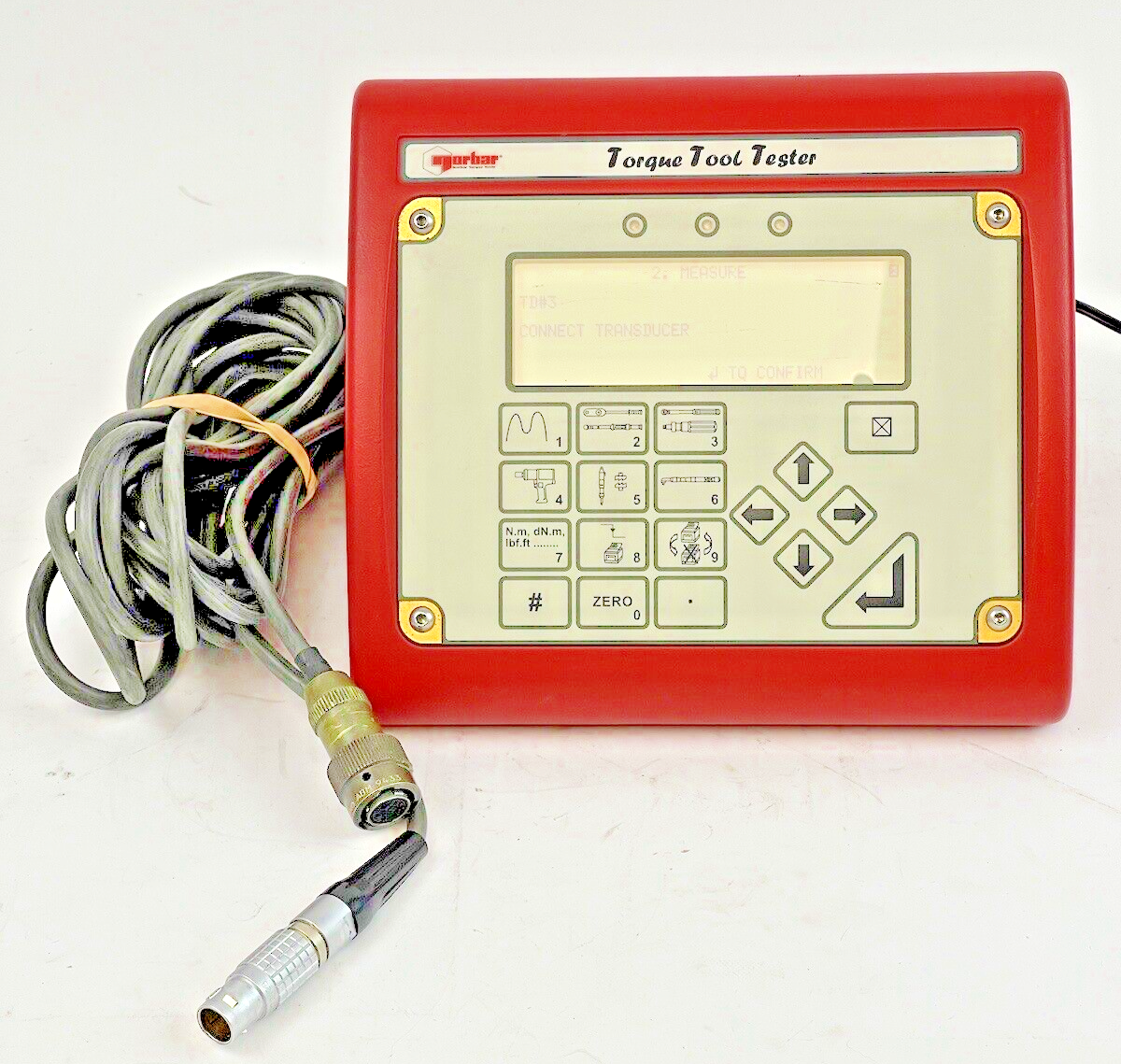 NORBAR - 43228 - TTT - Digital Monitor Torque Tool Tester W/ Transducer Cordset