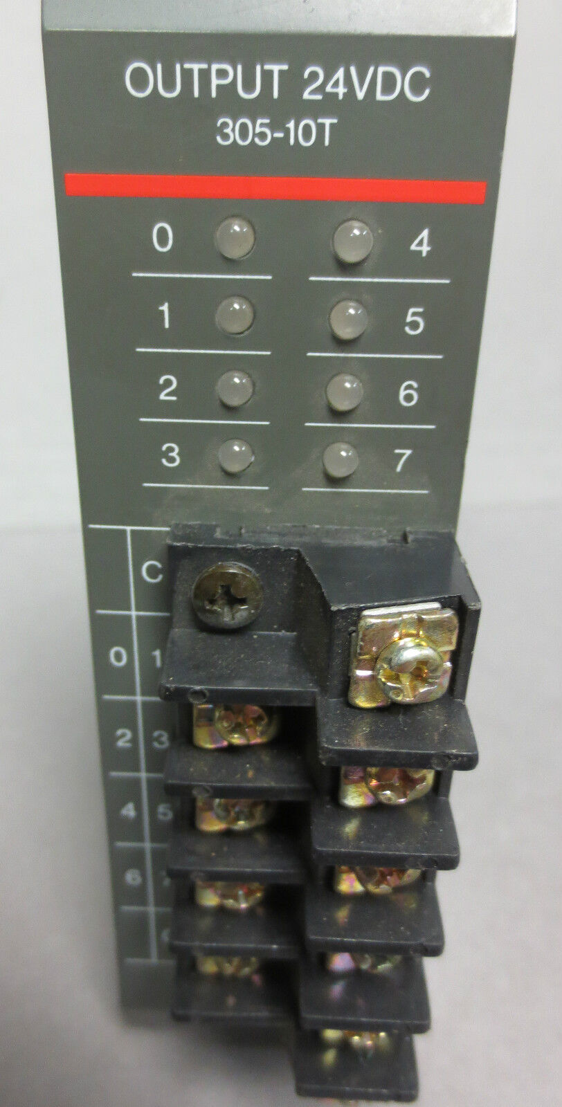 TEXAS INSTRUMENTS 8905 / 305-10T 24VDC OUTPUT MODULE