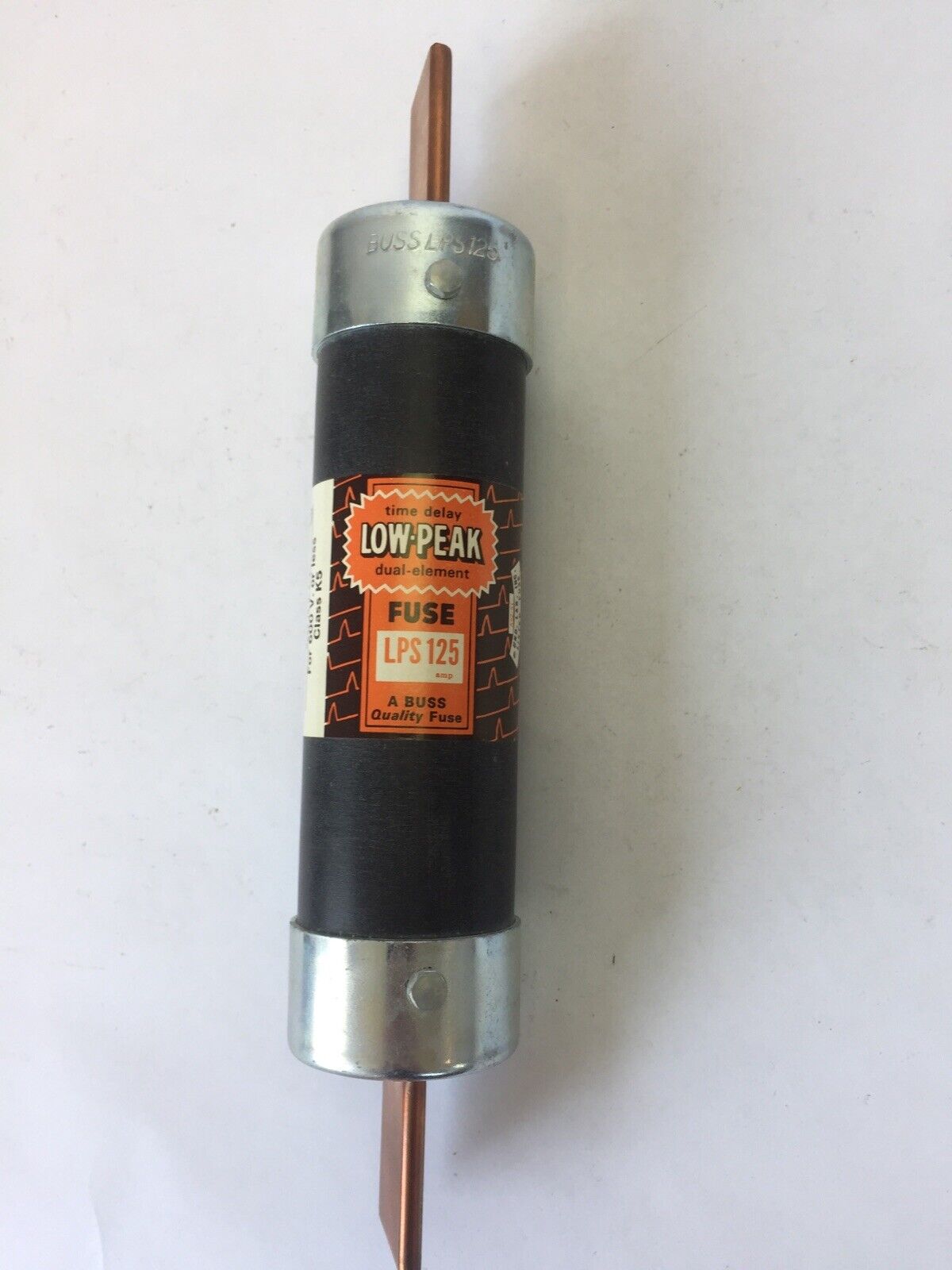 Bussmann Low Peak LPS 125 125 amp 600VAC fuse
