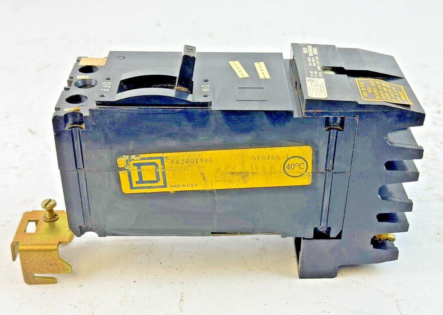 SQUARE D - FA24015BC - I-LINE MOLDED CIRCUIT BREAKER - 15 AMP/2 POLE/480 VAC