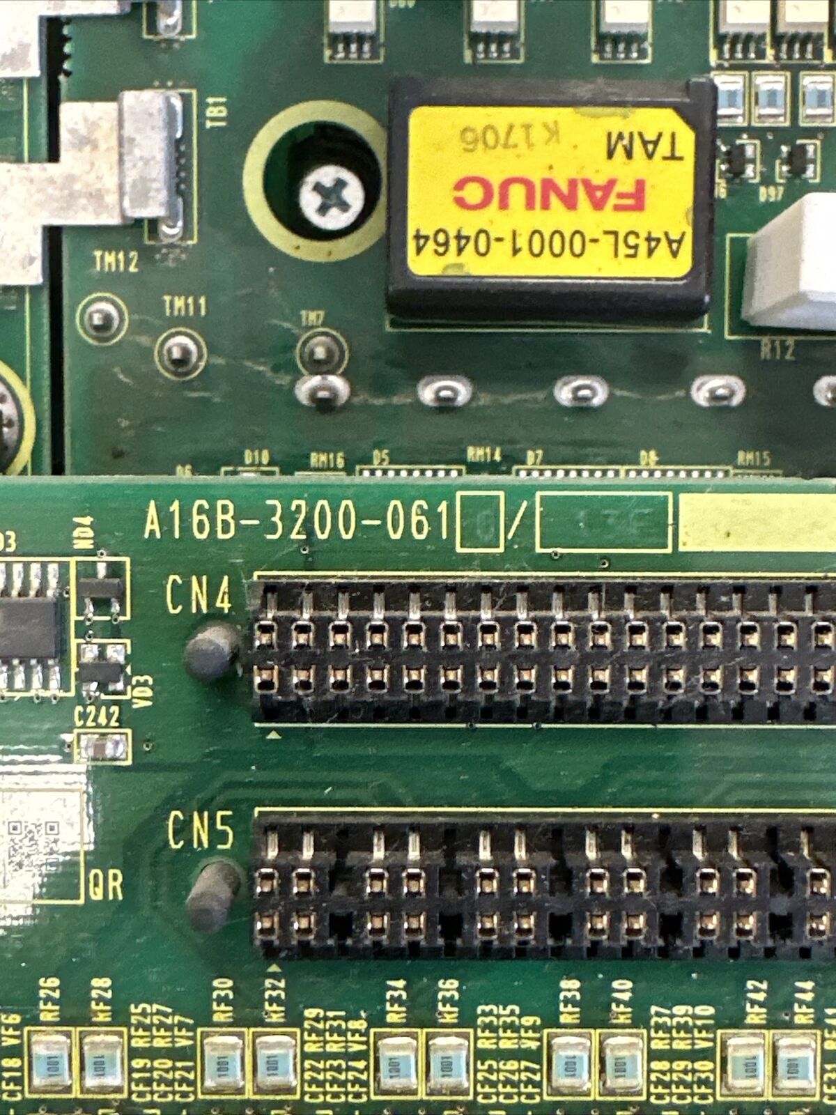 FANUC A06B-6107-H002 SERVO AMPLIFIER SER B A20B-2101-0230/04C A16B-3200-0610/13F