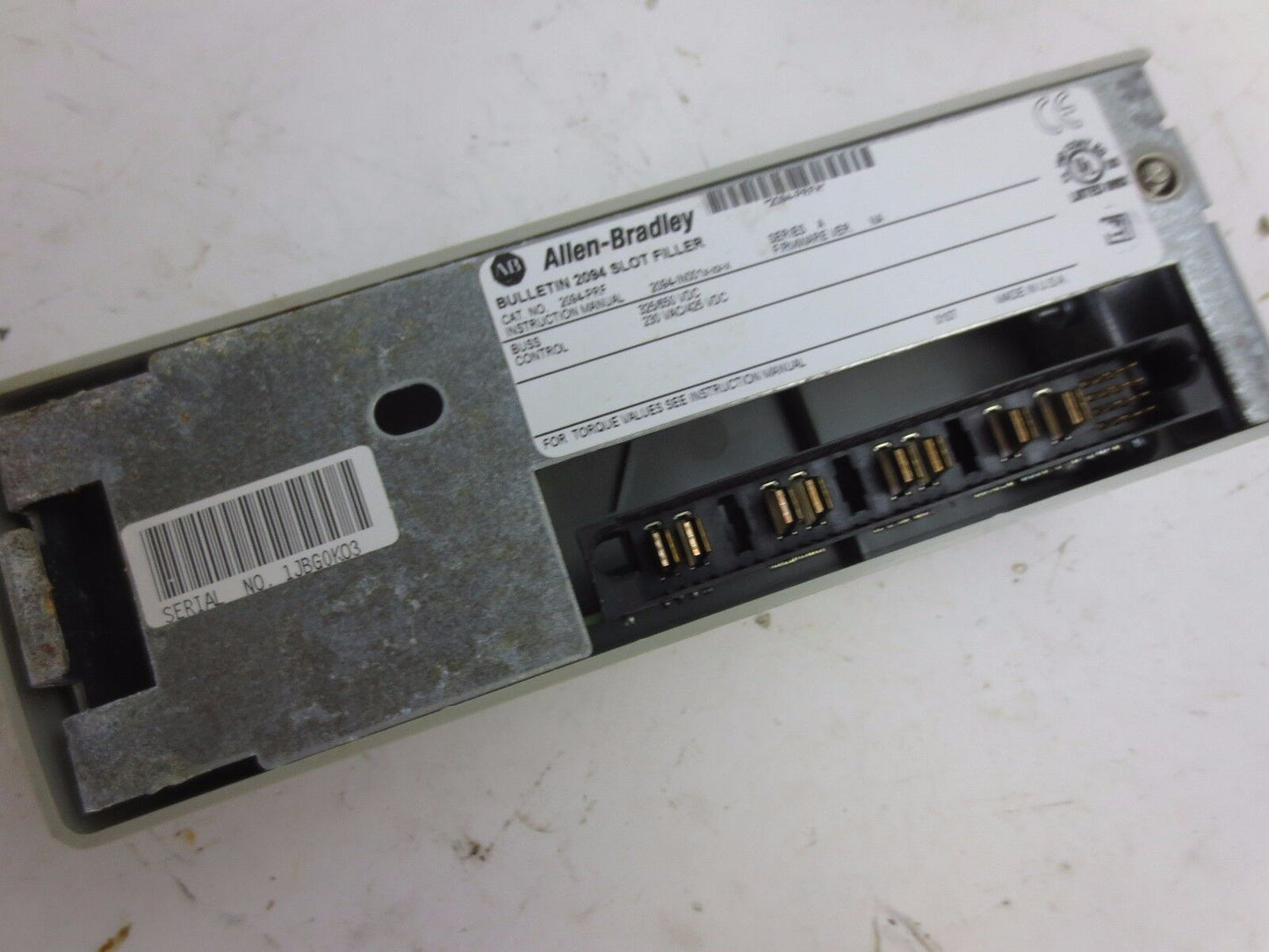 ALLEN-BRADLEY 2094-PRF KINETIX 6000 POWER RAIL SLOT FILLER 230/460V - NEW