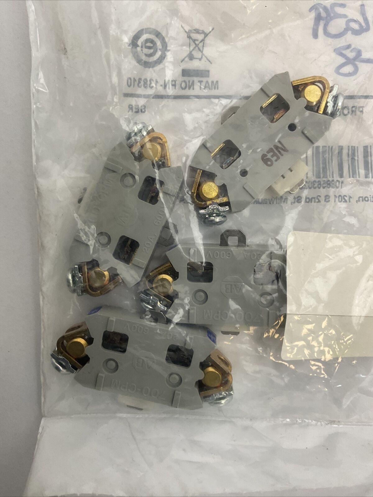 ALLEN BRADLEY 700-PMCKIT SER A MASTER CONTACT CARTRIDGE RELAY KIT