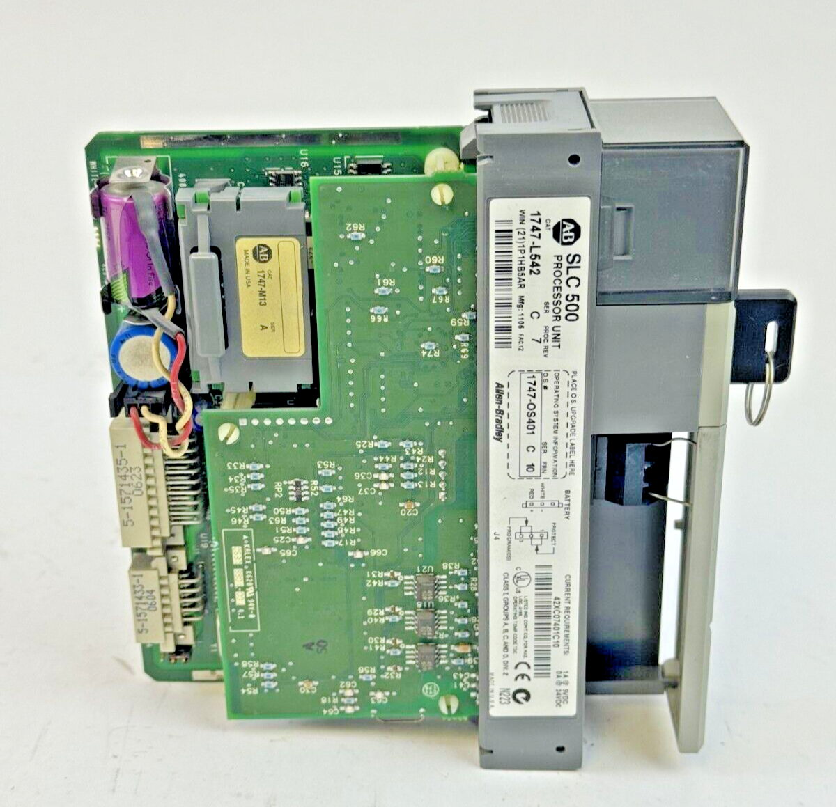 ALLEN-BRADLEY - 1747-L542 SER. C REV. 7 FRN: 10 -SLC 500 CPU PROCESS. & 1747-M13