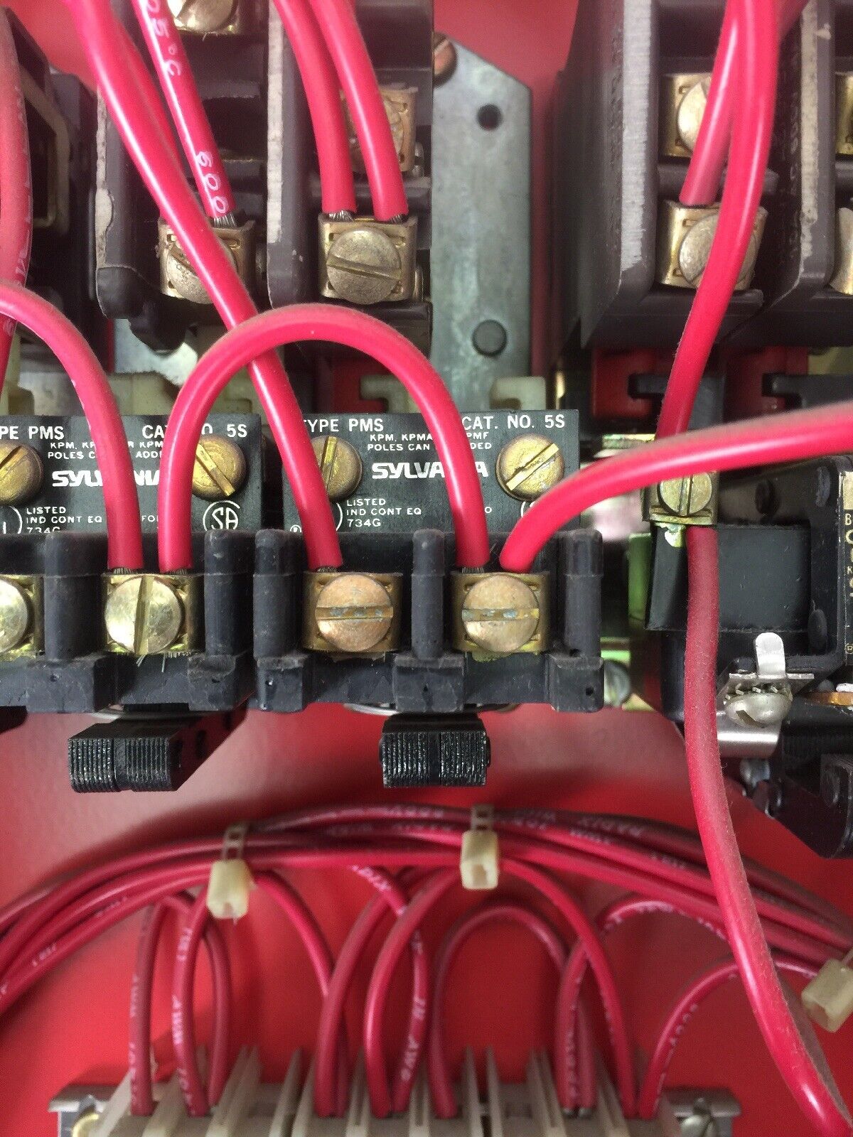 SYLVANIA CLARK CONTROL 10665 FIRE PUMP ALARM PANEL