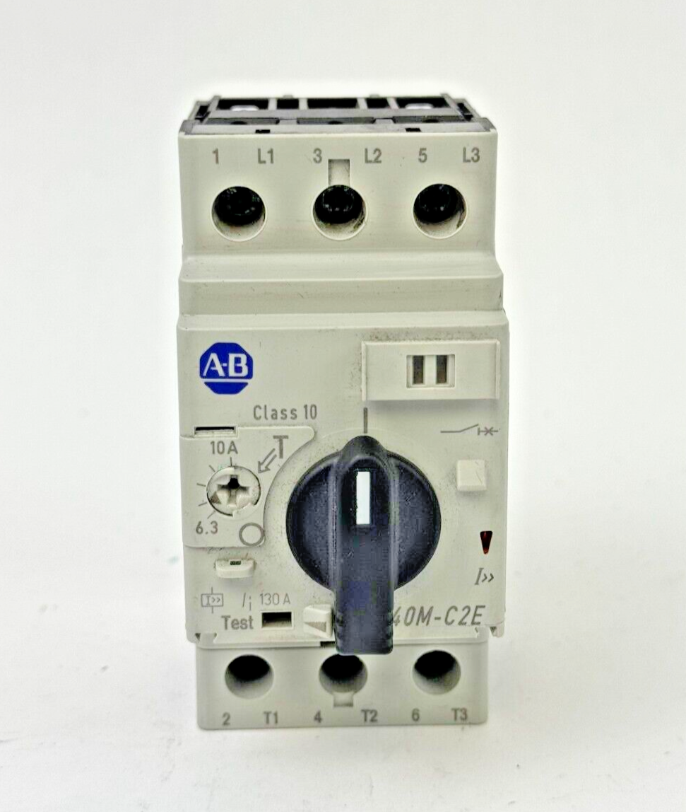 ALLEN-BRADLEY - 140M-C2E-C10 SER. C - MANUAL MOTOR PROTECTOR - 6.3 A - 10 A