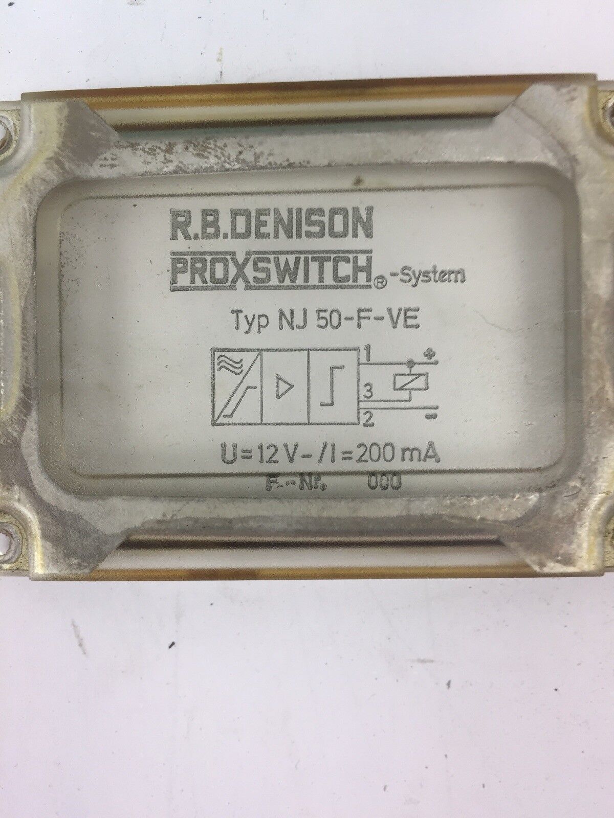 R.B.DENISON NJ50-F-VE PROXIMITY SWITCH