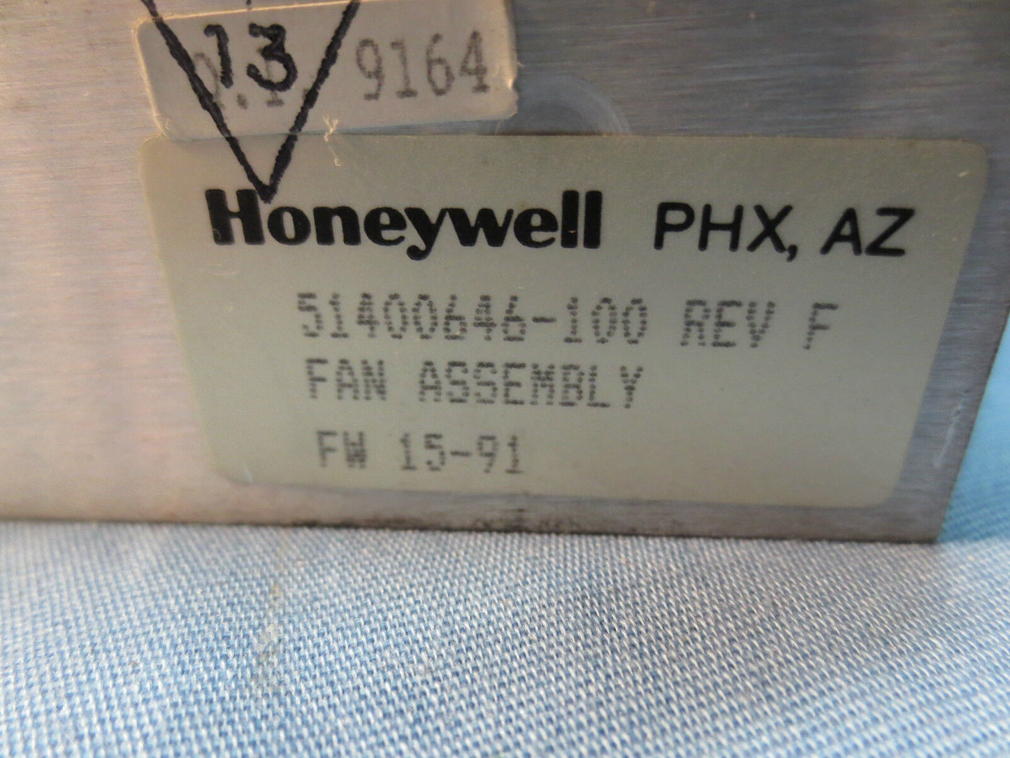 HONEYWELL 51400646-100 Rev. F - FAN ASSEMBLY MODULE - BOARD 51400764-100