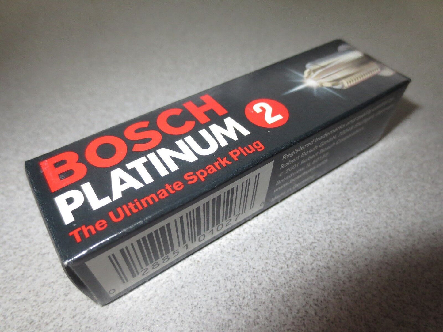 BOSCH 4304 / 0 242 225 606 PLATINUM 2 SPARK PLUGS - NEW SURPLUS, PACK of 4