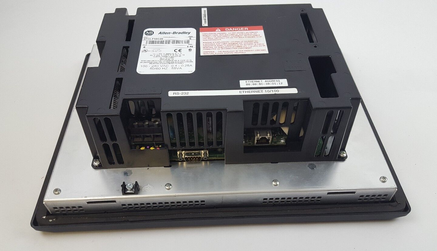 ALLEN BRADLEY PANELVIEW 1000 AB touch screen 2711-T10C20 SCREEN issues