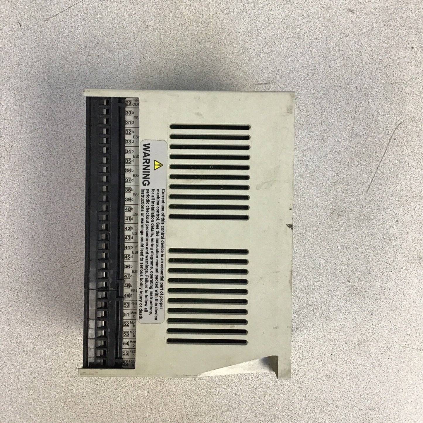 BANNER ES-TA-3F1 DeviceNet MACHINE SAFETY / RELAY / E-STOP SWITCH MODULE 902603X