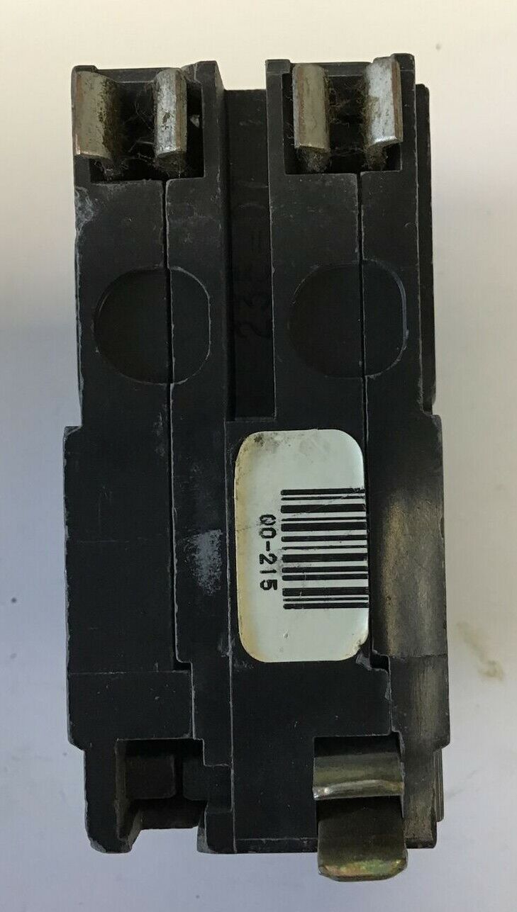 SQUARE D QO215 CIRCUIT BREAKER 15A 120/240VAC 2POLE***LOTOF5***