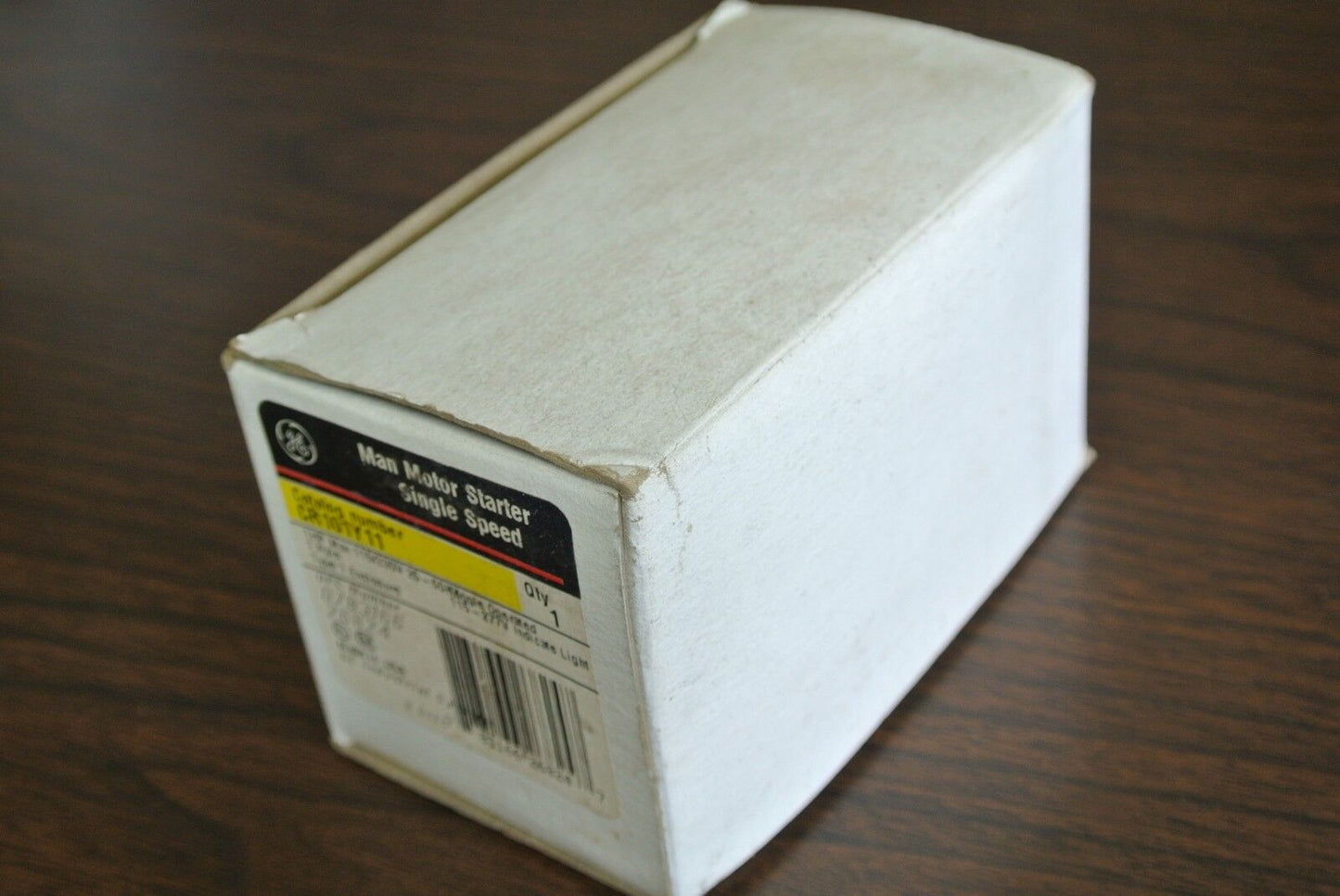 GE CR101Y11 - MANUAL MOTOR STARTER - SINGLE SPEED - 1HP, 115/230V - NEW SURPLUS