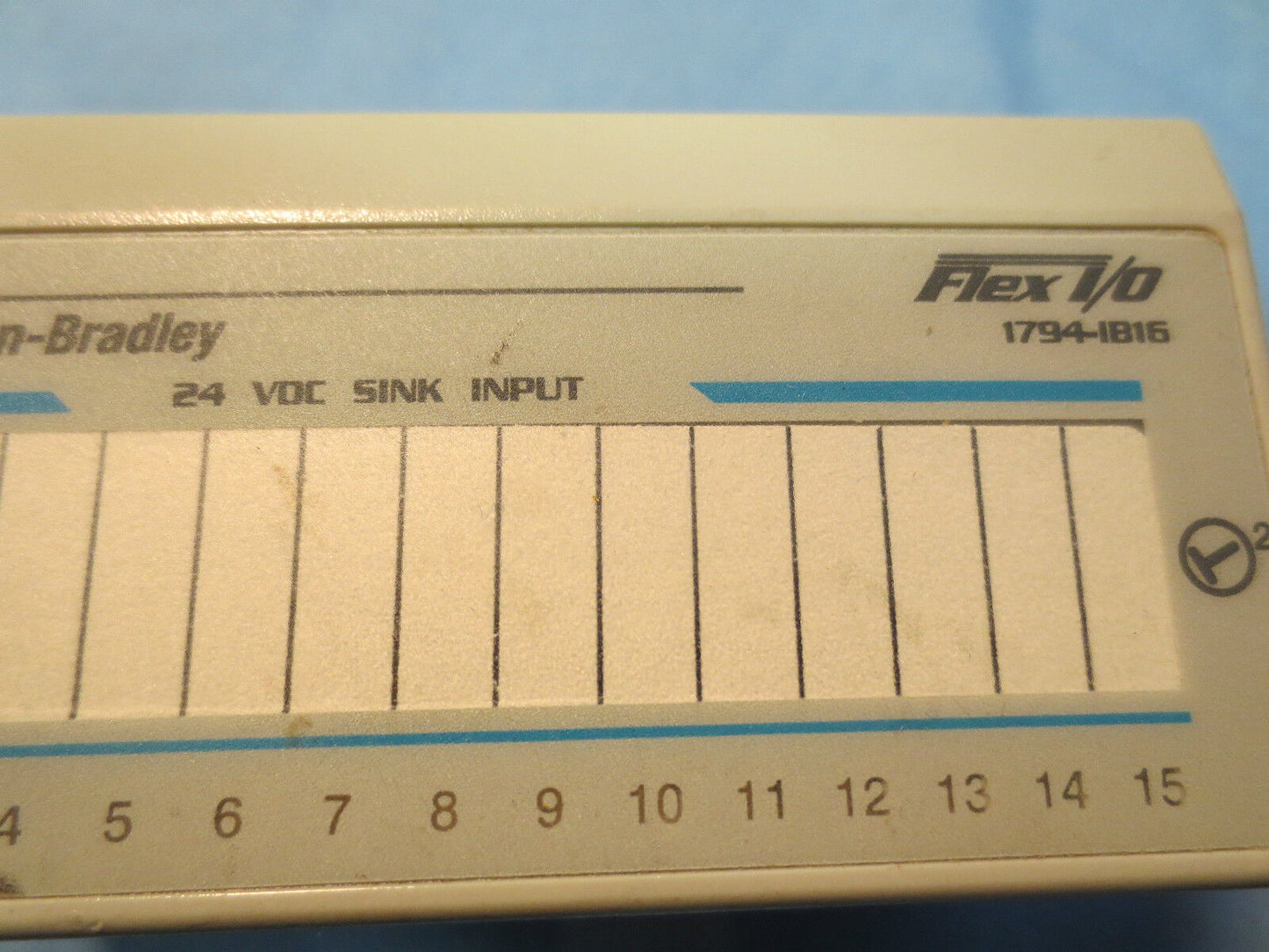 ALLEN-BRADLEY 1794-IB16 Ser. A FLEX I/O 24VDC SINK INPUT ***LOTOF2***