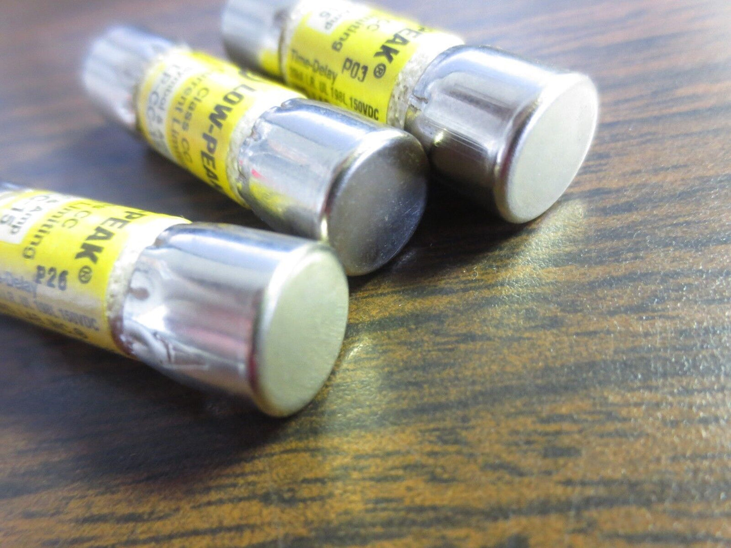 COOPER BUSSMANN LP-CC-15 LOW-PEAK FUSE - LOT of 3