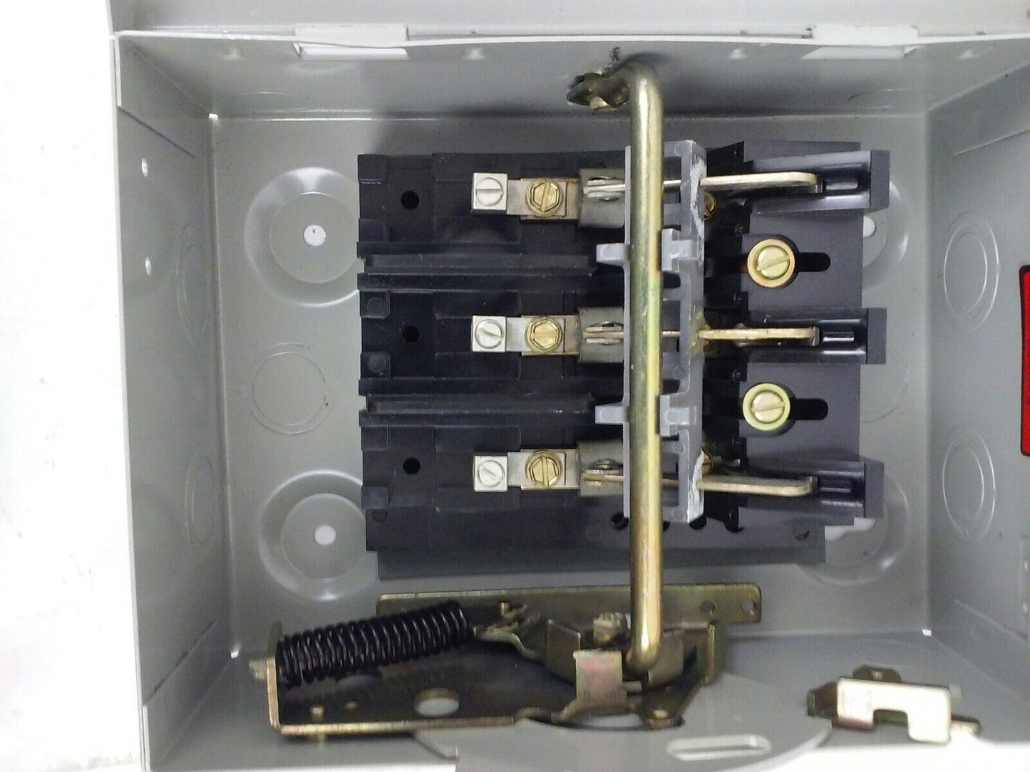 WESTINGHOUSE HUN321 SAFETY SWITCH INDOOR, 30A, 3P, 240V, NON FUSIBLE, NEMA 1