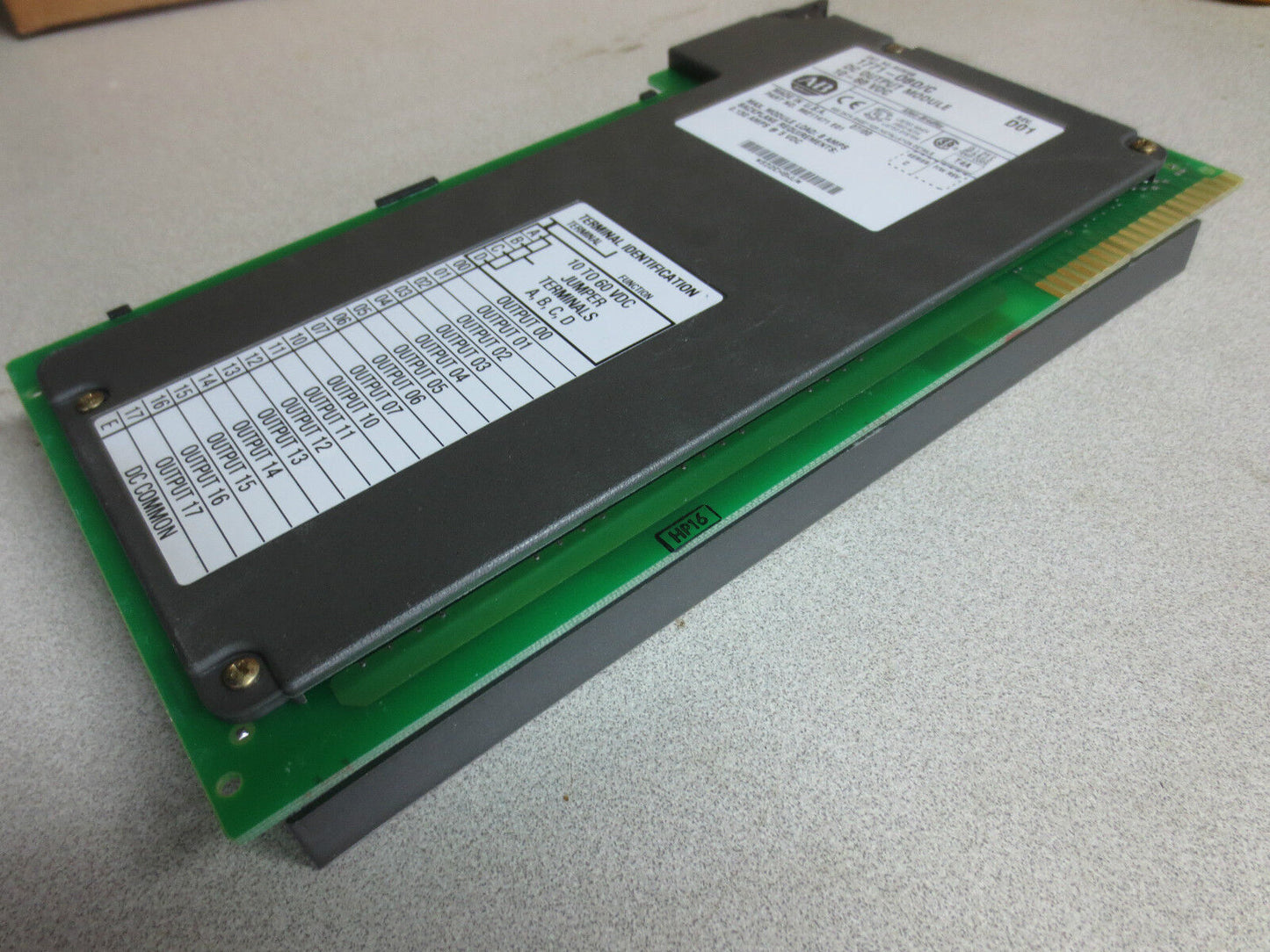 ALLEN-BRADLEY 1771-OBD/C DC OUTPUT MODULE - 10-60VDC Ser C, Rev D01