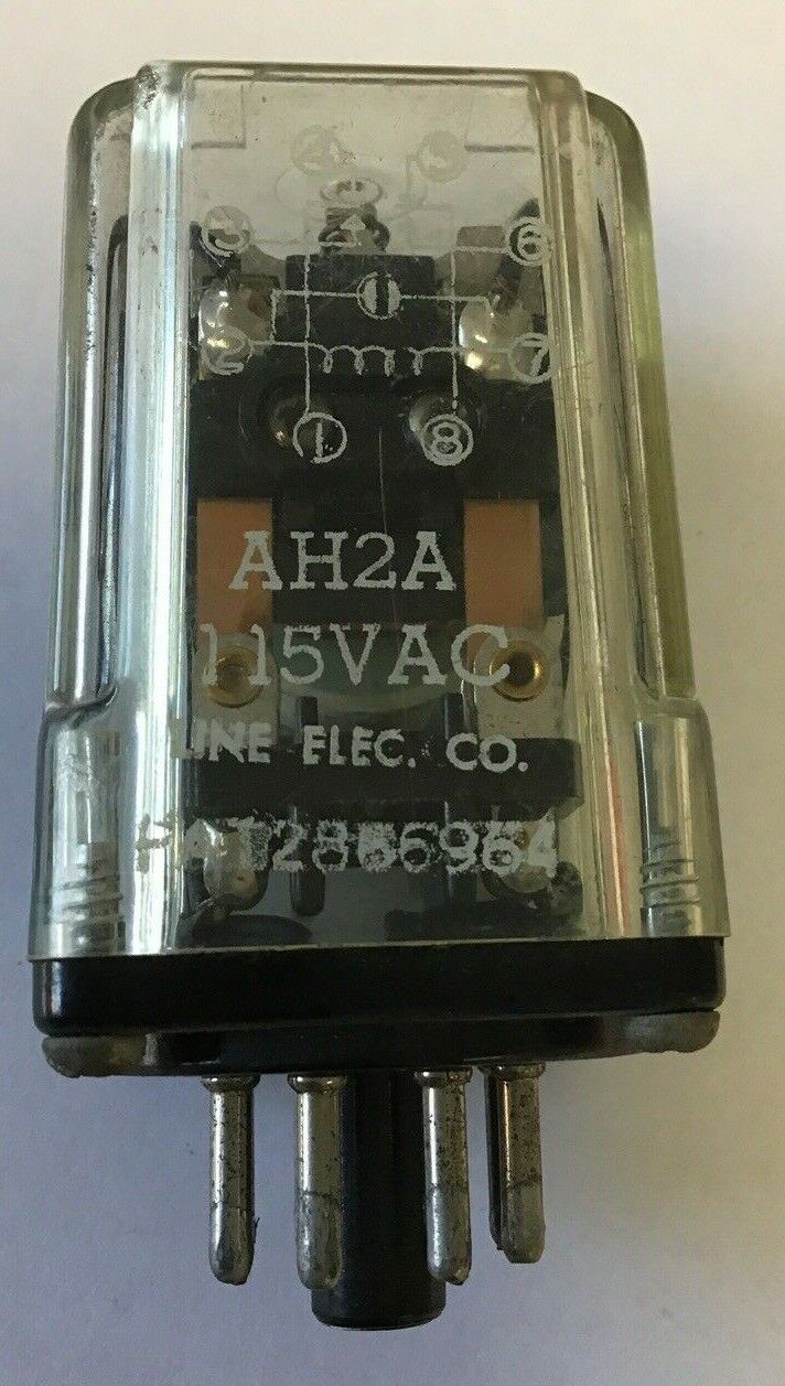 LINE ELECTRIC AH2A RELAY 115VAC