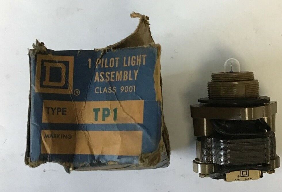 SQUARE D 9001 TP1 PILOT LIGHT 110V