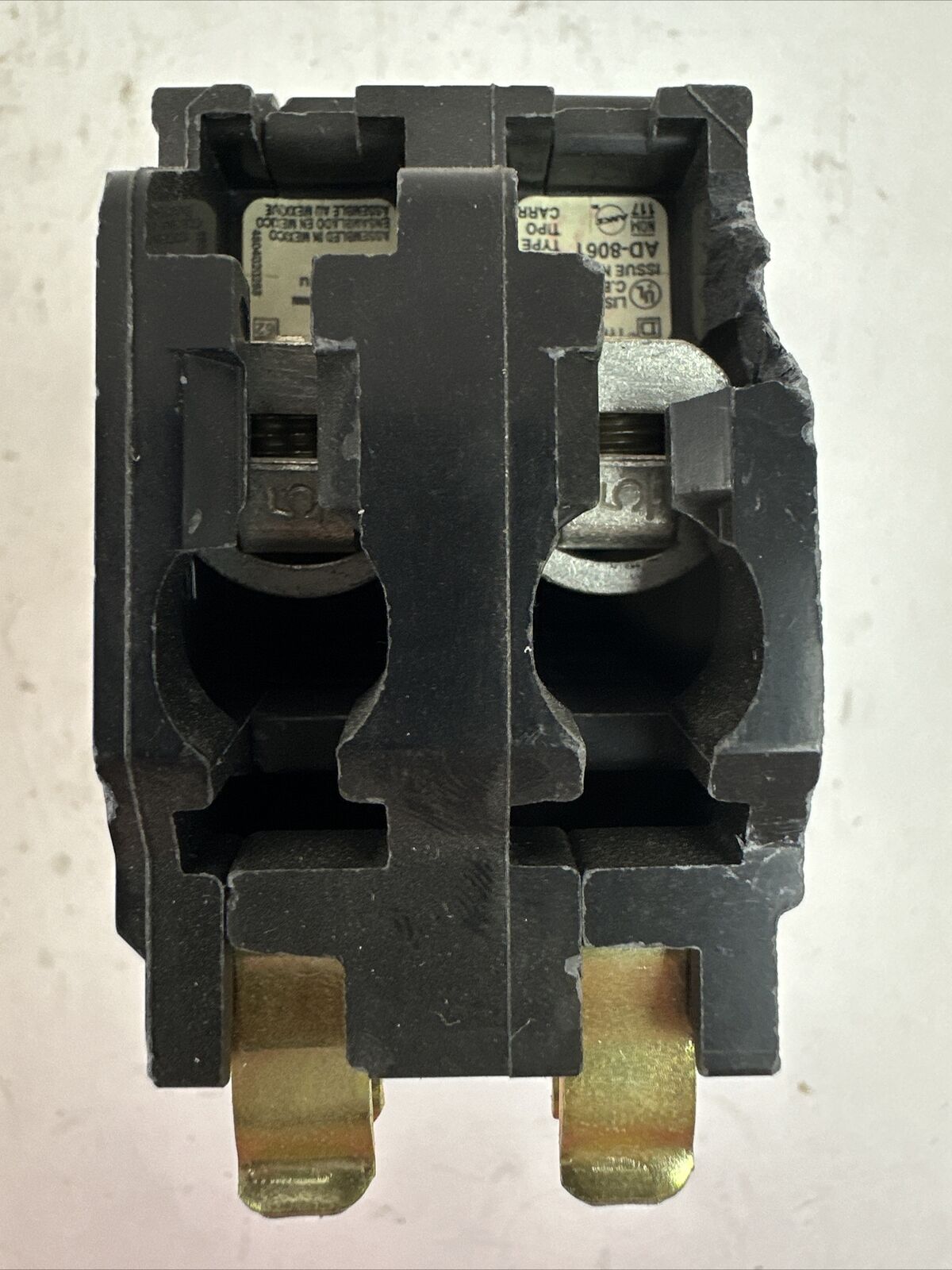 SQUARE D QOB240 CIRCUIT BREAKER 120/240VAC 2POLE 40AMP 10kA