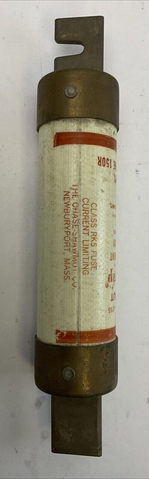 SHAWMUT AMP-TRAP ATS-DE 150R DUAL-ELEMENT TIME DELAY FUSE 600VAC 150AMP
