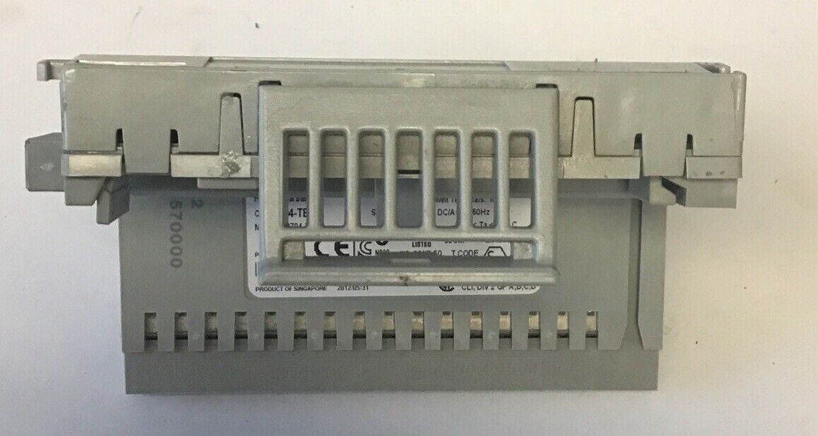 ALLEN BRADLEY 1794-IB16 SER.A REV.A01 NO F/W INPUT MODULE 1794-TB3 SER.A BASE