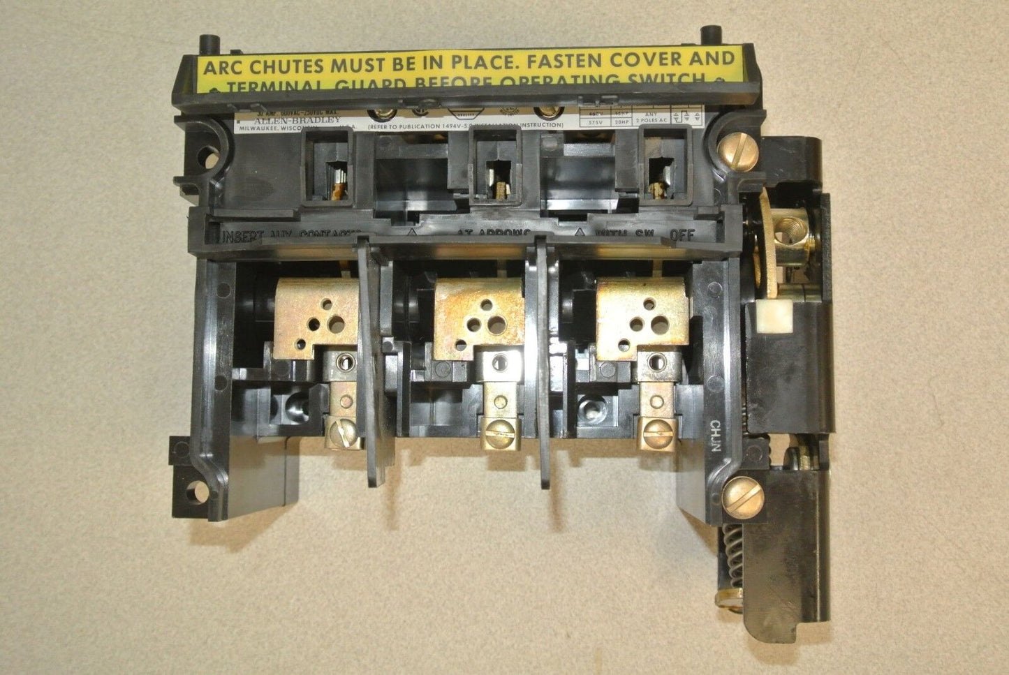 ALLEN-BRADLEY 1494V-DS30 DISCONNECT SWITCH / 30A / NEW SURPLUS