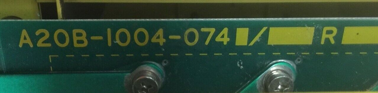 FANUC A06B-6064-C322 SPINDLE SERVO DRIVE A20B-2000-022 A16B-2201-0440/05B A20B-