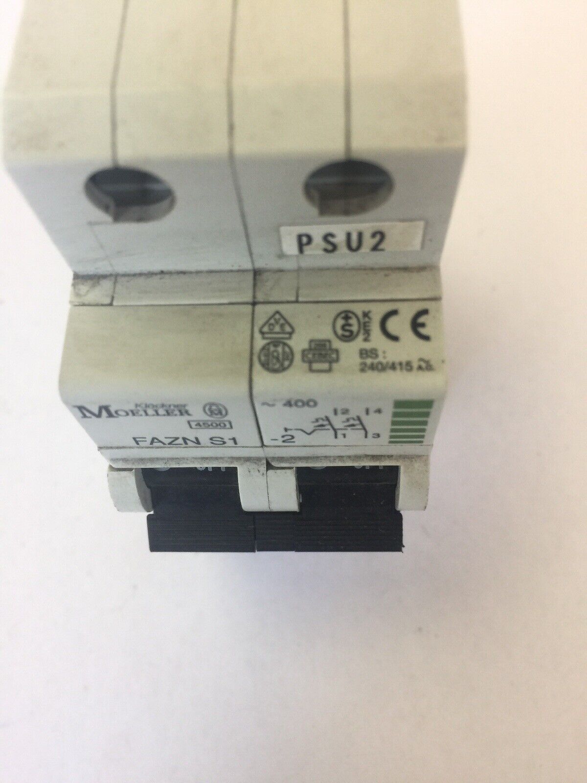 KLOCKNER MOELLER FAZN S1-2 CIRCUIT BREAKER 2 POLE 240/415VAC
