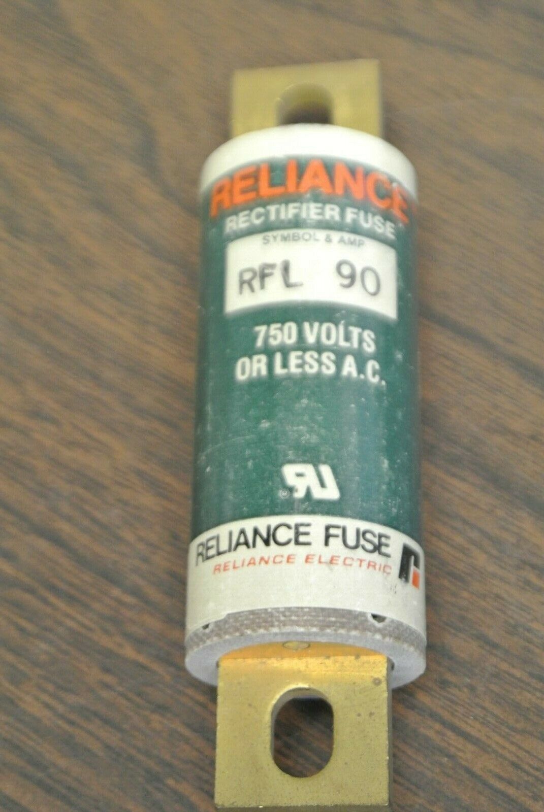 RELIANCE RFL90 RECTIFIER FUSE / 90A / 750V / NEW SURPLUS