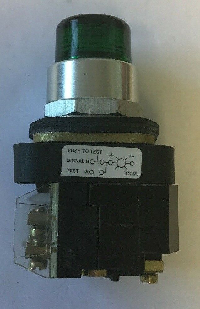 ALLEN BRADLEY 800T-PT16 120V SER. T 50/60HZ PUSH BUTTON GREEN