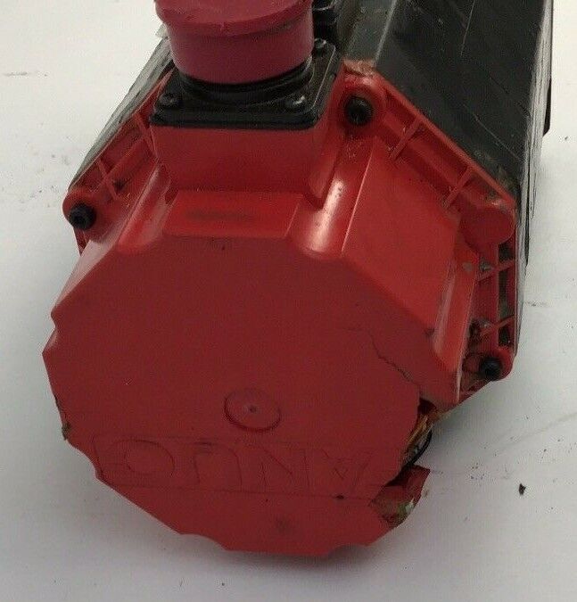 FANUC AO6B-0128-B588#0075-R AC SERVO MOTOR 3PH 7.5A 114V ***PARTS***
