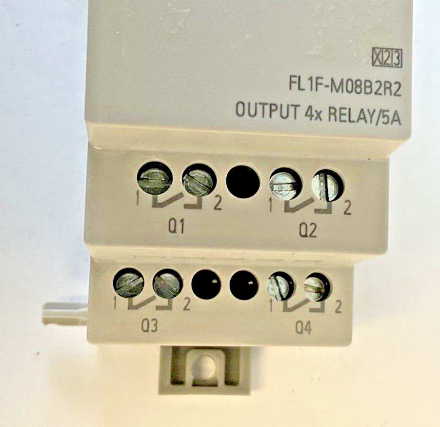 IDEC FL1F-M08B2R2 RELAY EXPANSION MODULE 24VDC 240VAC 5A