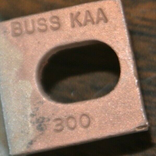 LOT of 3 / BUSSMANN / TRON KAA300 RECTIFIER FUSE / 300A / 130V / NEW SURPLUS