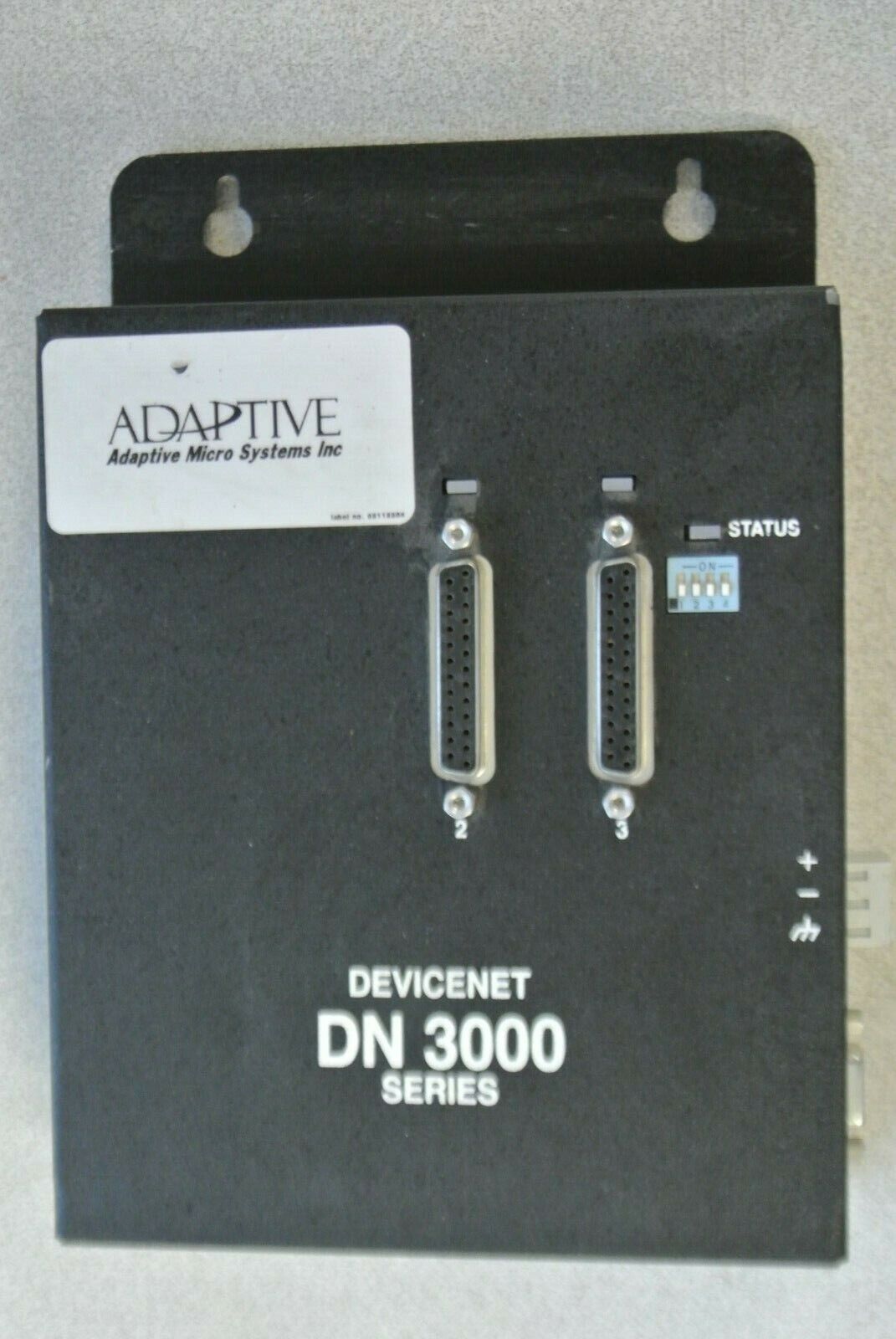 PANEL TEC / ADAPTIVE / DEVICENET DN3000 / 1000-11880002 Rev. 1.01G