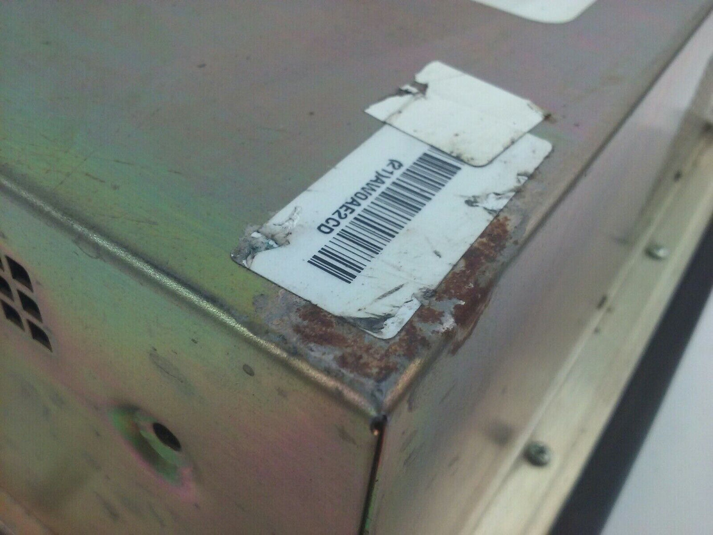ALLEN BRADLEY 2711E-T10C6 SER. D REV. A PANELVIEW 1000E TERMINAL FRN 5.14