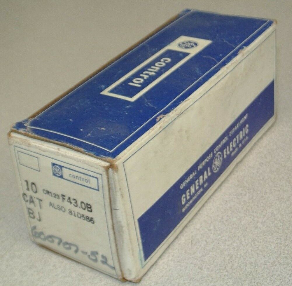LOT of 10 / GE CONTROL CR123F43.0B THERMAL OVERLOAD HEATER ELEMENTS NEW SURPLUS