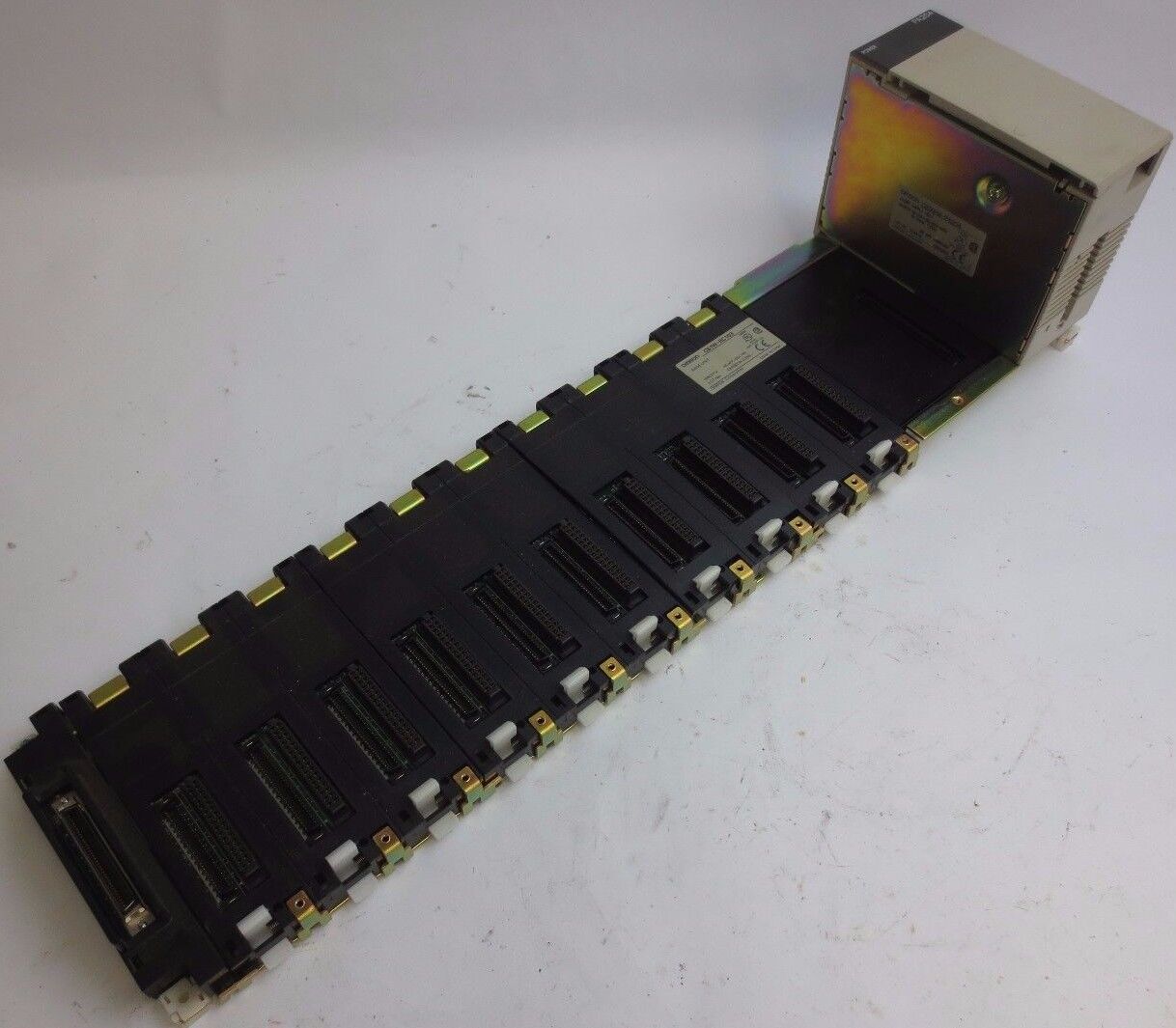 OMRON CS1W-BC103 + C200HW-PA204 PLC BASE UNIT + POWER SUPPLY