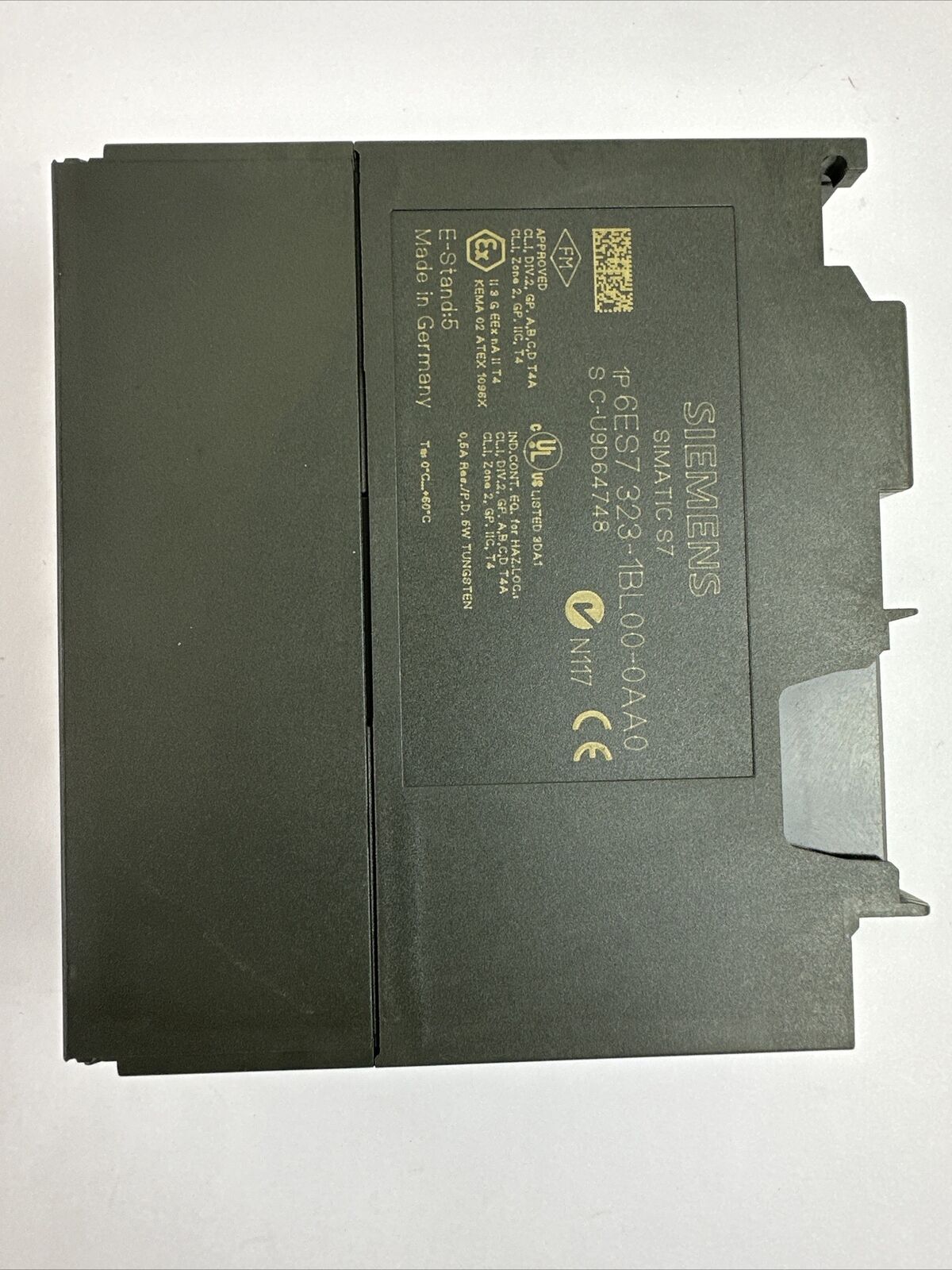 SIEMENS 1P 6ES7 323-1BL00-0AA0 I/O MODULE