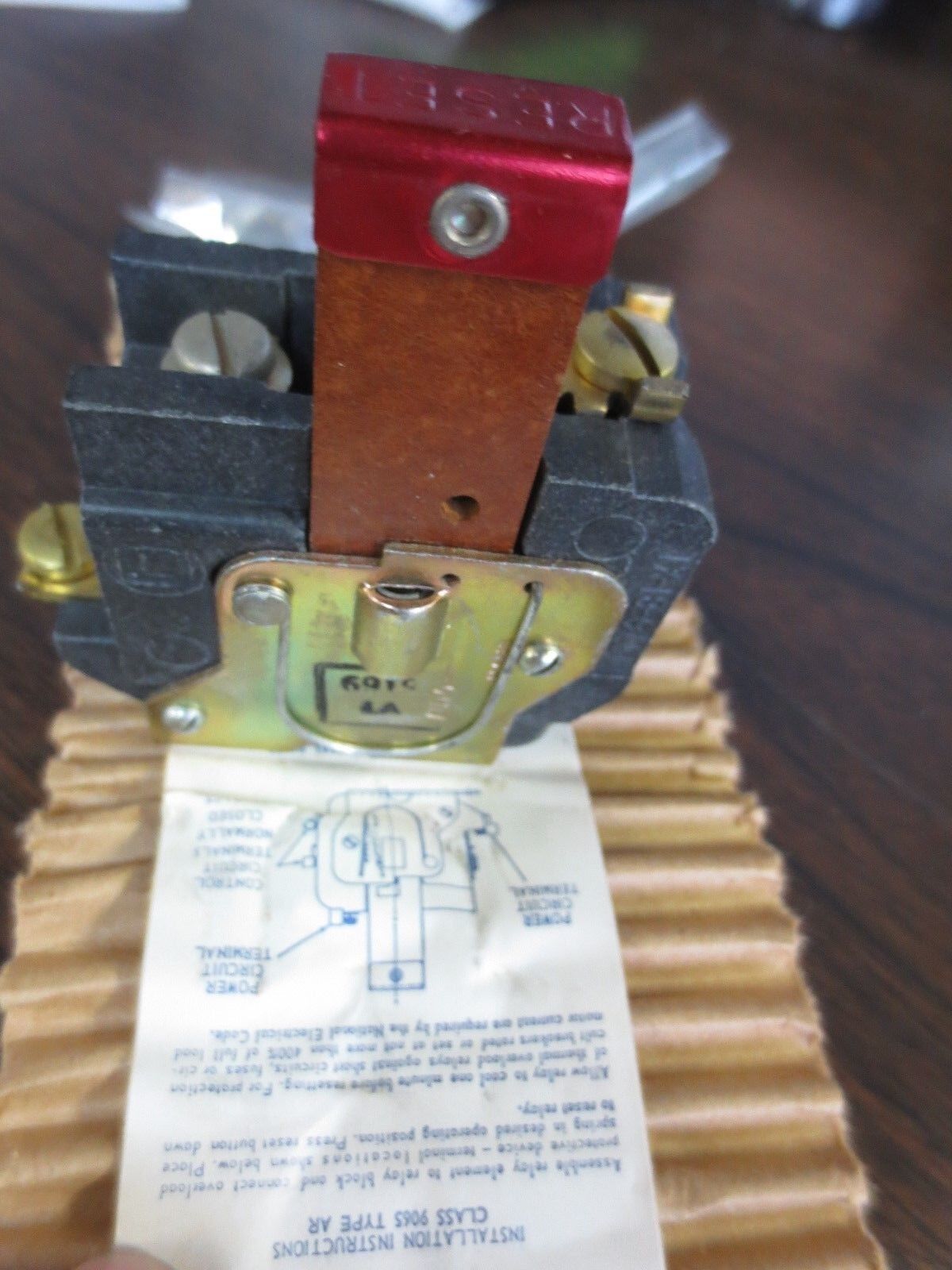 SQUARE D CLASS 9065 ARO-1L / AR0-1L THERMAL OVERLOAD RELAY 78041 - NEW SURPLUS