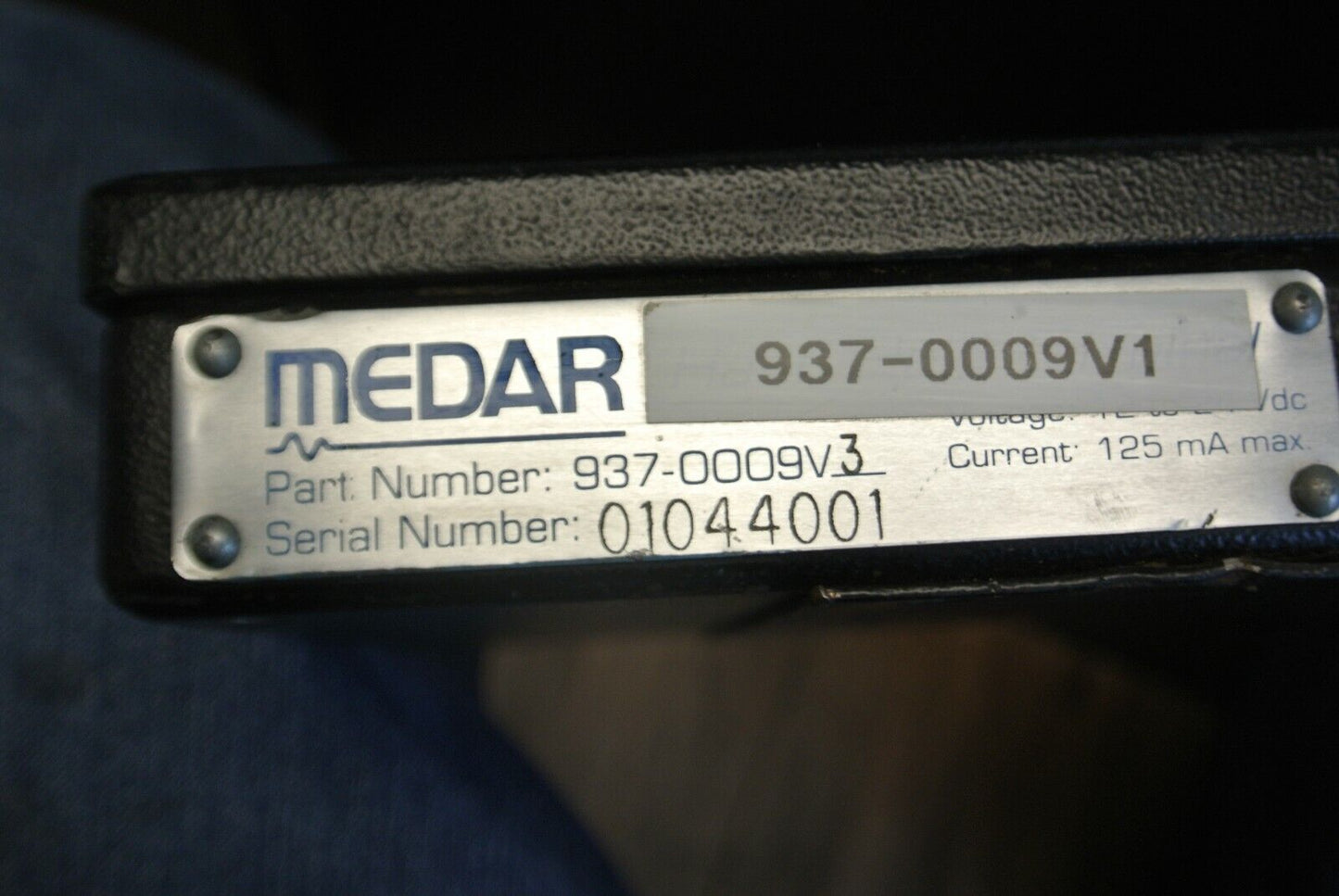 MEDAR 937-0009V1 / DEP100S / HANDHELD TERMINAL / PENDANT / 12-24VDC / for PARTS