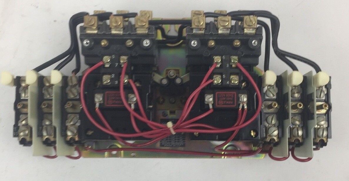 ALLEN BRADLEY 715-BOD117 TWO SPEED STARTER SEPARATE WINDING SIZE 1 120V 60HZ