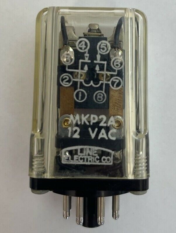 LINE ELECTRIC MKP2A RELAY 12VAC