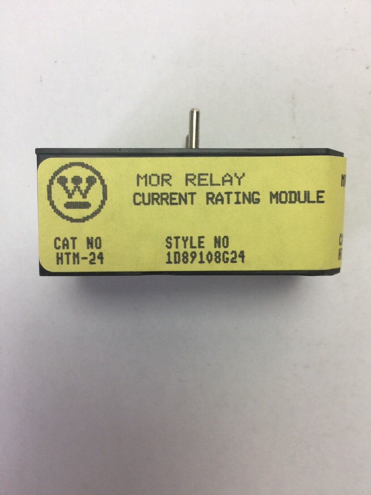 WESTINGHOUSE HTM-24 MOR RELAY CURRENT RATING MODULE MODEL B HEATER MODULE