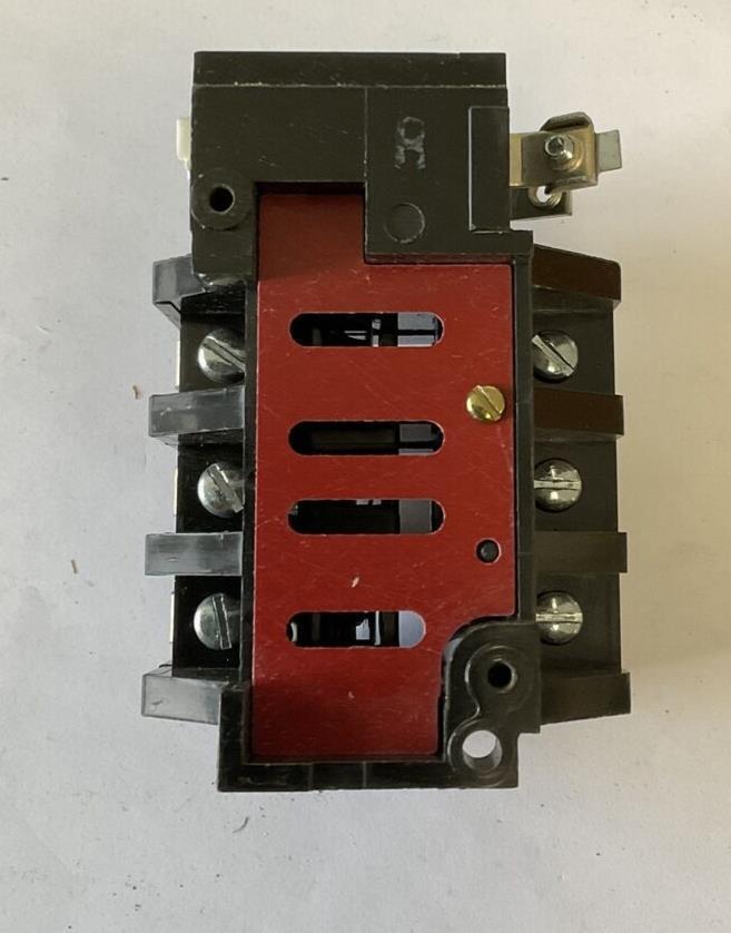 GENERAL ELECTRIC CR324C210A1 600VAC 2 LEG BLOCK OVERLOAD RELAY 27A