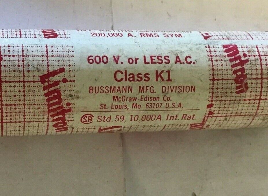 LIMITRON KTS 80 CLASS K1 80AMP 600VAC ***LOTOF6***