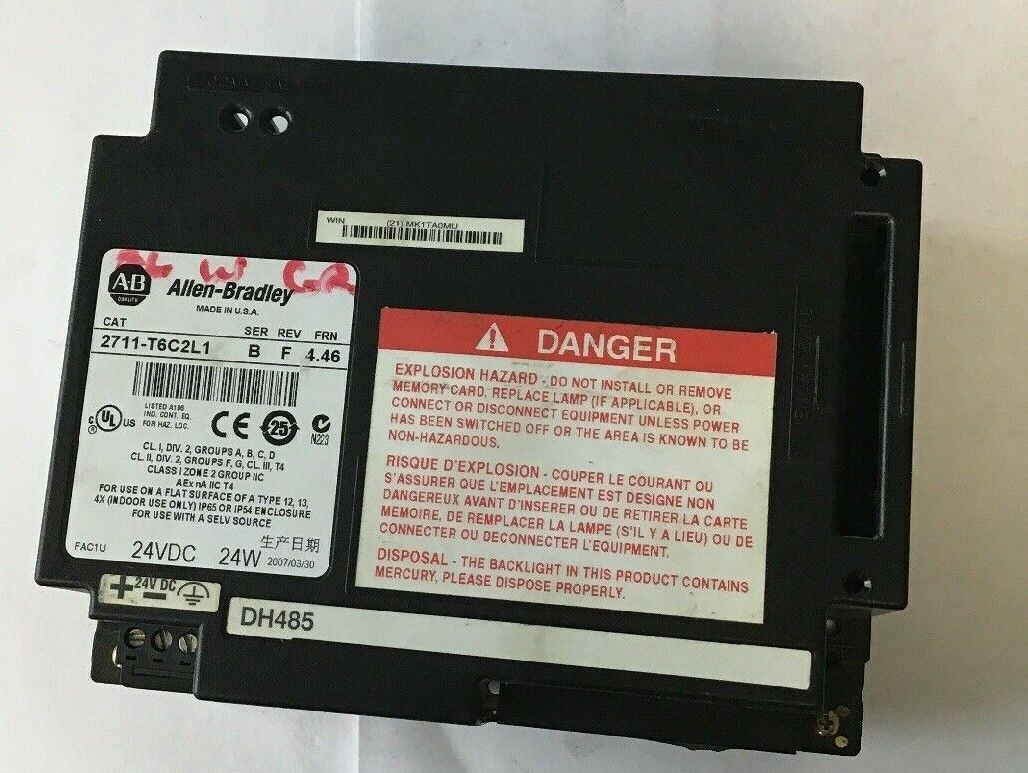 ALLEN BRADLEY 2711-T6C2L1 PANELVIEW600 TOUCH SCREEN***PARTS ONLY***