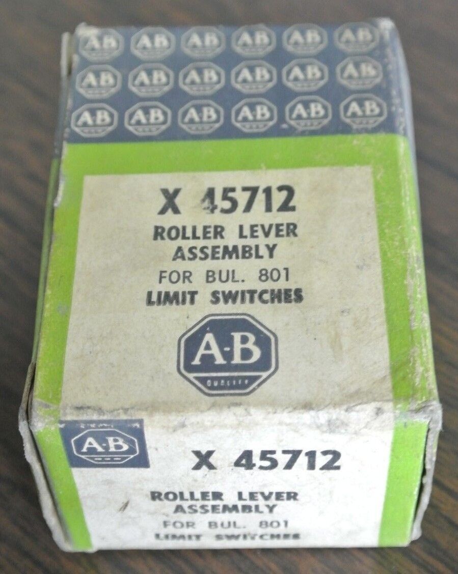 ALLEN-BRADLEY X-45712 ROLLER LEVER ASSEMBLY for 801 LIMIT SWITCHES NEW SURPLUS