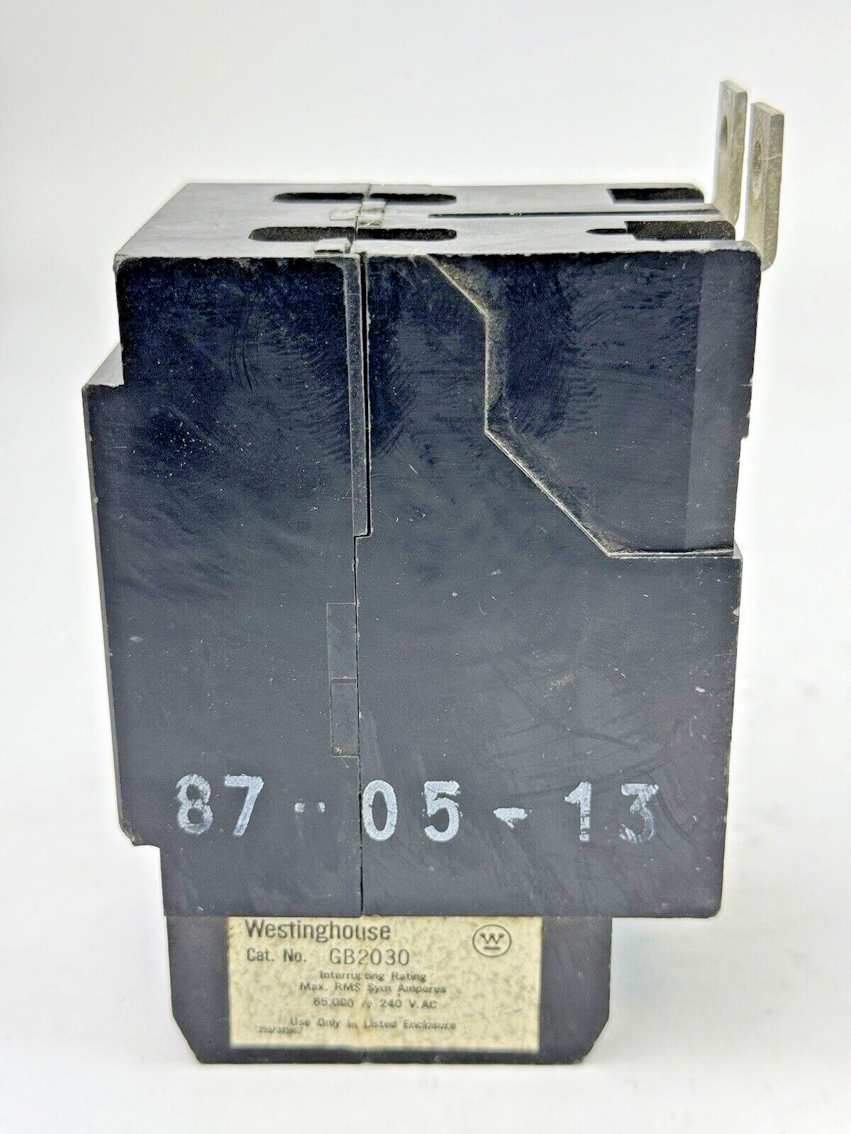 WESTINGHOUSE - GB2030 - BOLT-ON CIRCUIT BREAKER - 2 POLE/240VAC/30A - NEW