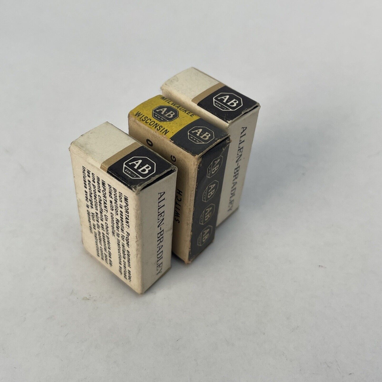ALLEN BRADLEY P8 HEATER (LOT OF 3)